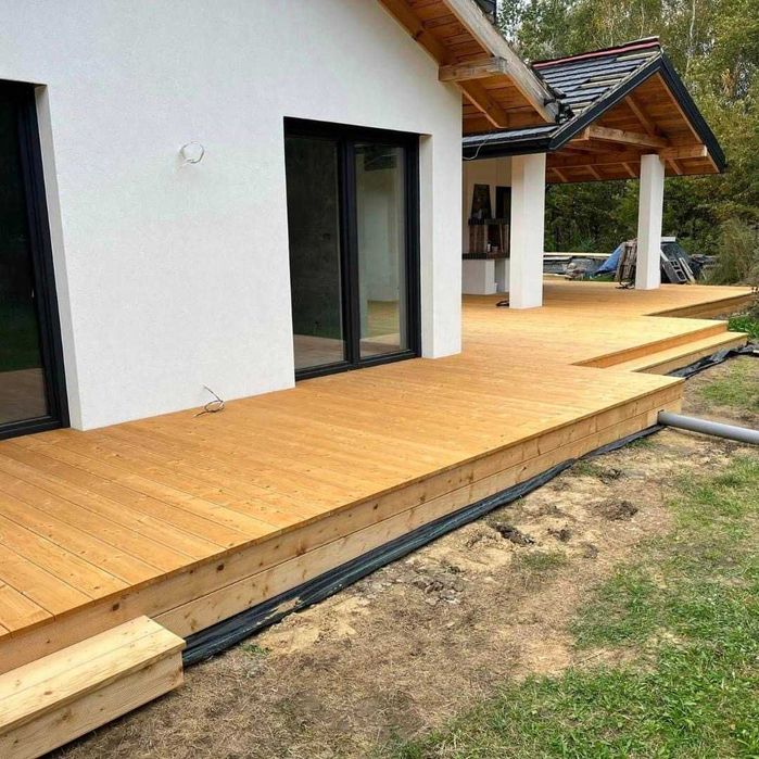 Deska Tarasowa Modrzew OKAZJA