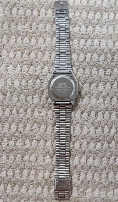 Casio A168 digital vintage novo
