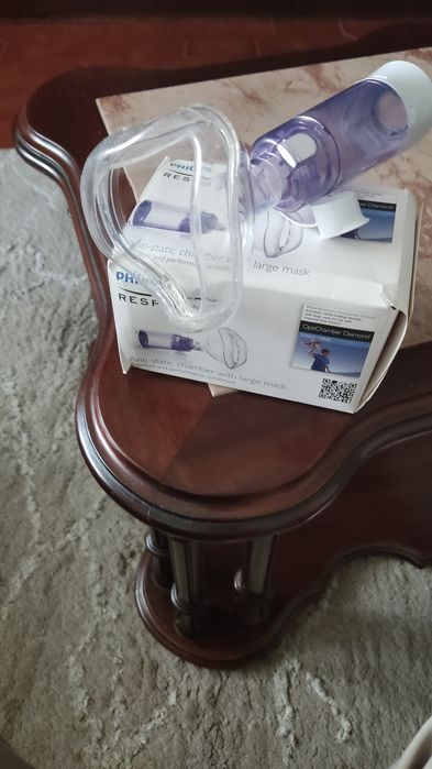 Câmara expansora Philips e outra Sandoz