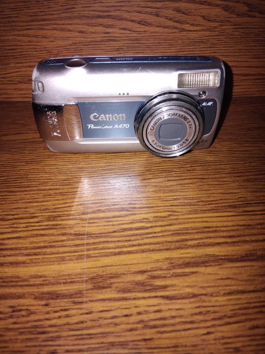 Canon A470  blue цифровий фотоапарат 2YK