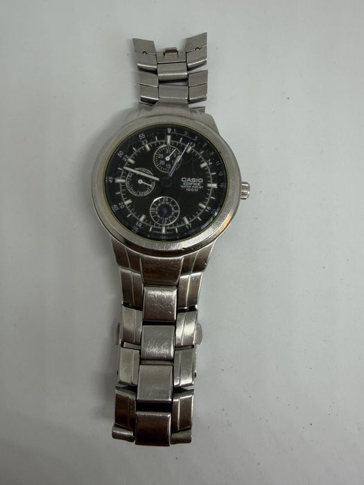 Zegarek Casio Edifice EF-305 moduł 1794 duży 43 mm stalowy sprawny