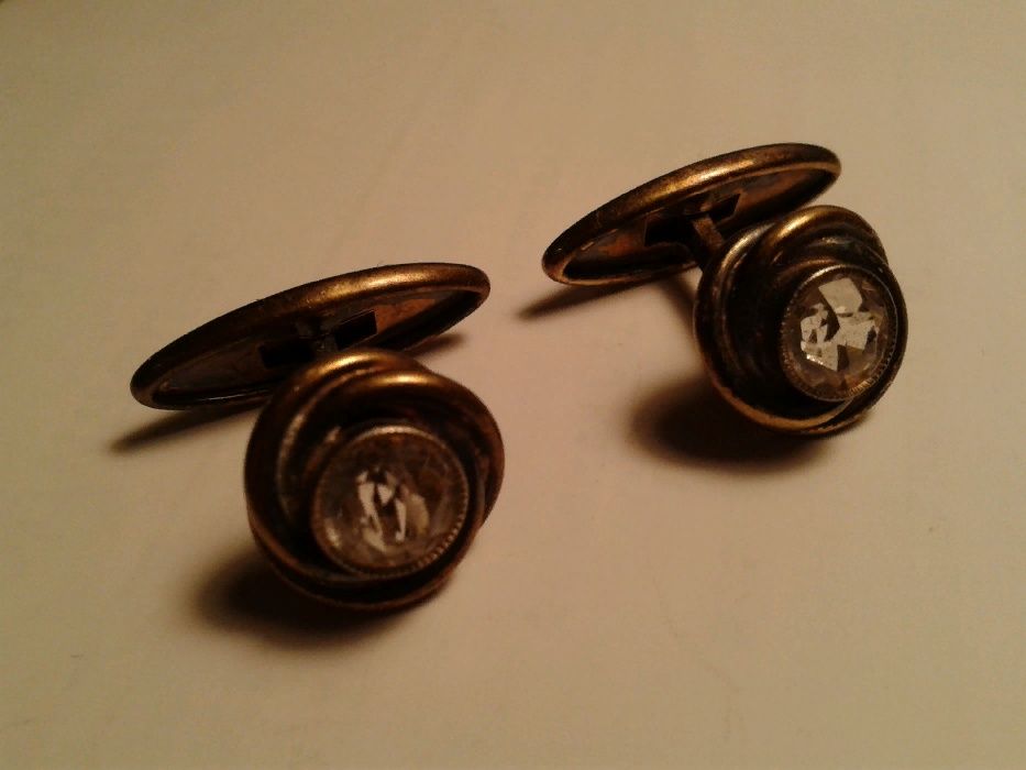 Запонки СССР серебро 875 Свердловская ювелирная фабрика 60-е годы