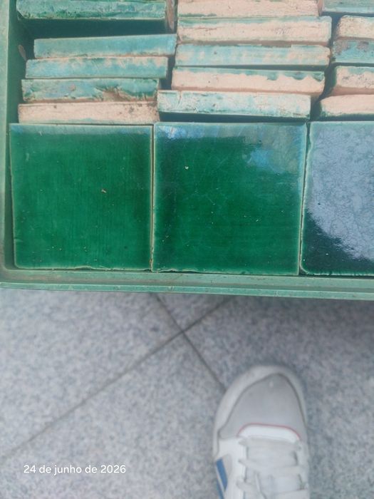 Azulejos antigos... azul e verde