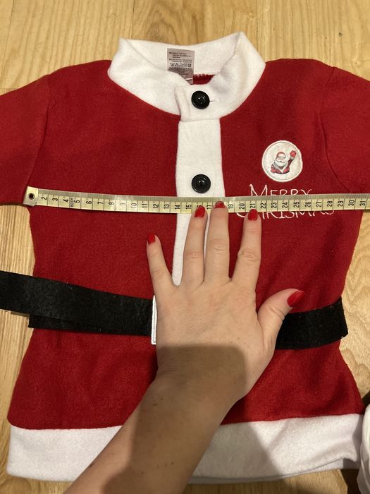 Strój świętego Mikołaja 92 polar