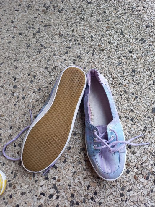 Tęczowe trampki -tenisówki vans 36