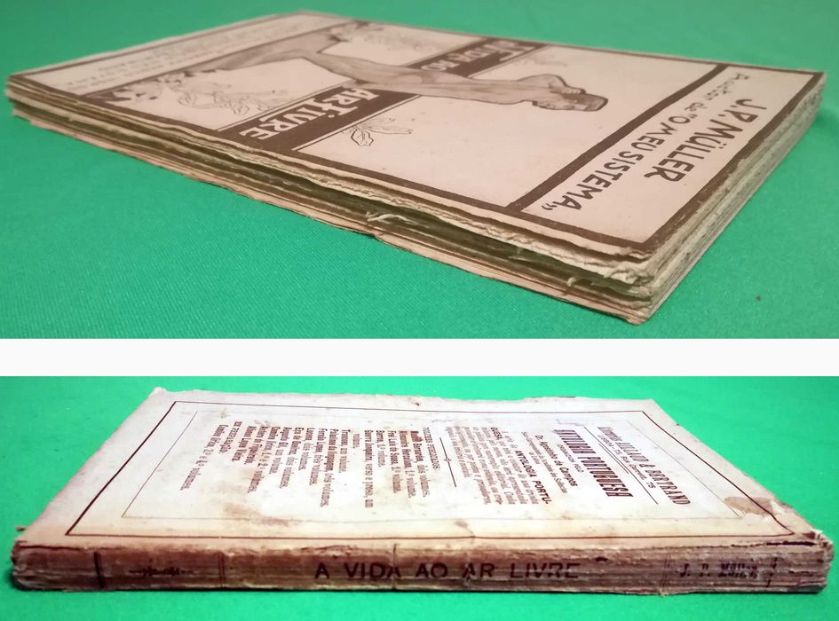 A vida ao ar livre de J. P. Muller, 1ª edição, por abrir