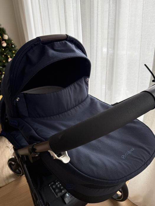 Alcofa S azul - para carrinho gazelle cybex