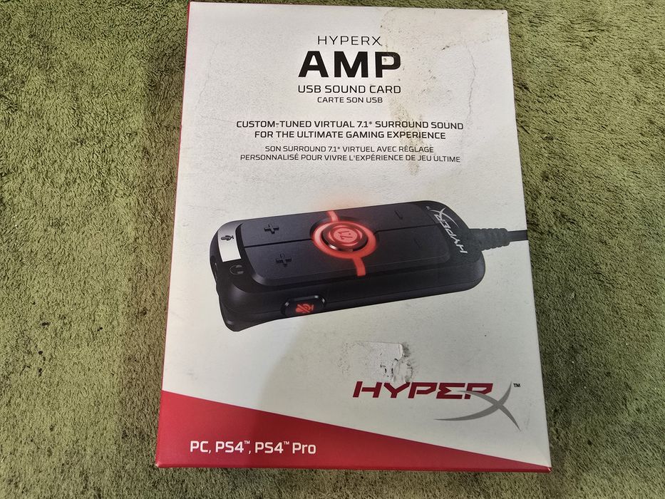 HYPER X AMP karta dźwiękowa do PC, PS4, PS4 PRO.