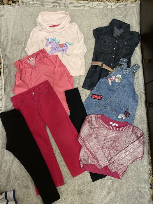 Пакет набор фирменных вещей 5-6 лет