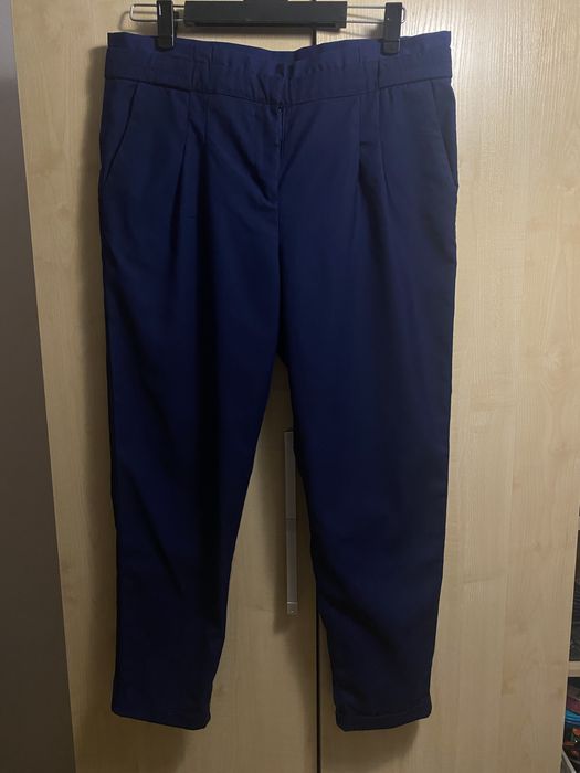 Spodnie Eleganckie Granatowe h&m 40