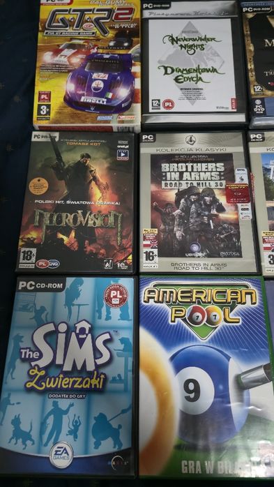 Duży zestaw gier pc