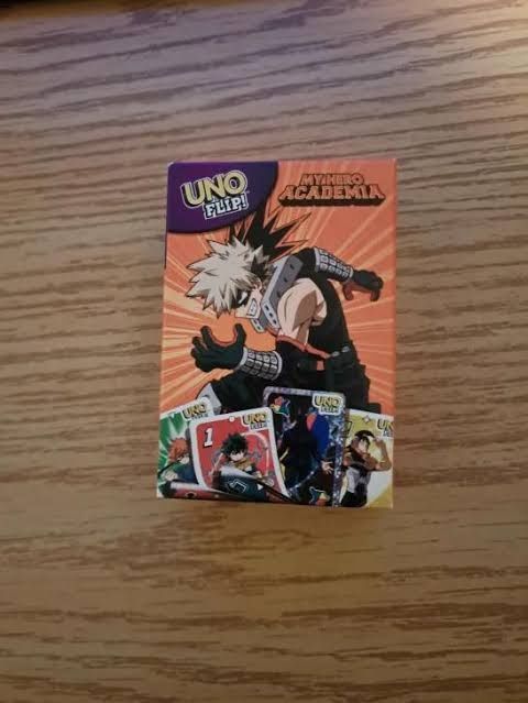 My hero academia jogo de cartas Uno na caixa - portes correio incluídos no preço