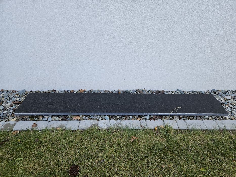 Płyta kamienna, parapet, czarna
