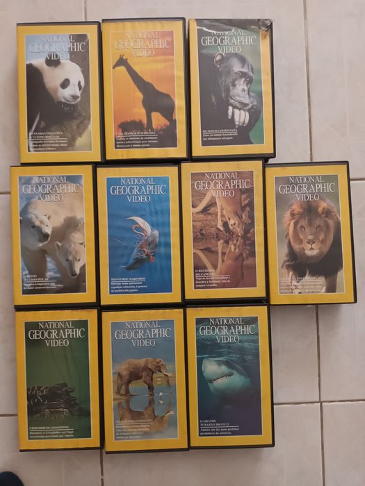 VHS vida selvagem National Geographic