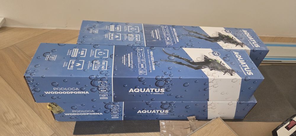 Panele winylowe Aquatus SPC Weninger Dąb Pasadena jodełka 5m