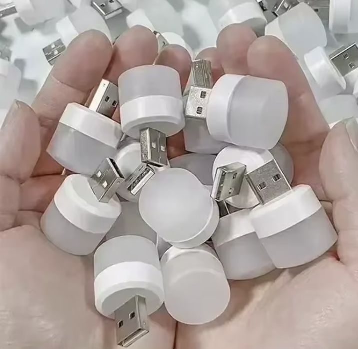 10 шт. USB LED лампочка 1W, Портативна  Міні лампа . LED -Ночник