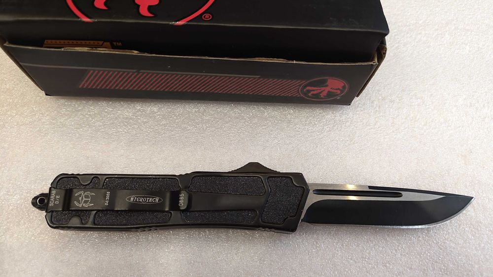 Nóż sprężynowy OTF Microtech SCARAB  - nowy