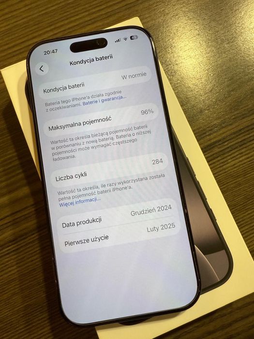 iPhone 16 Pro 256GB Black Titanium GRATISY - JAK NOWY