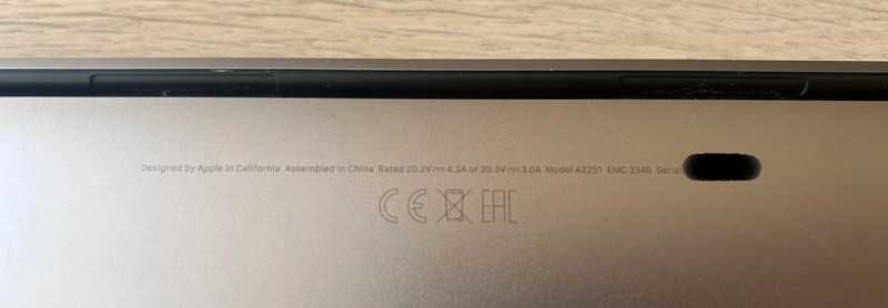 MacBook Pro 13″ (2020) A2251 – Intel i5