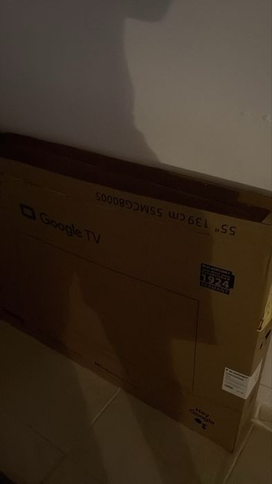 Smart TV Blaupunkt 55 polegadas Mini LED 4K Google TV - Como Nova