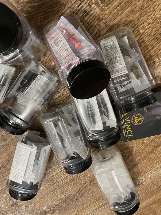 Картриджі для тату залишки . Для роботи і навчання