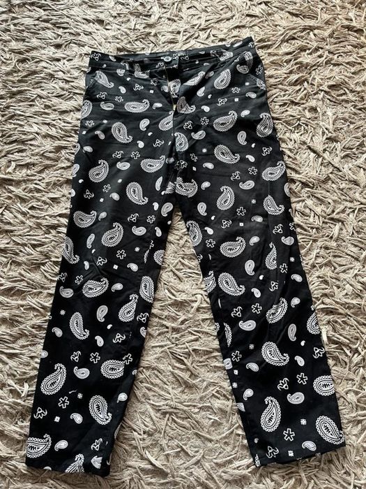 Spodnie Kamuflage Patchwork Paisley