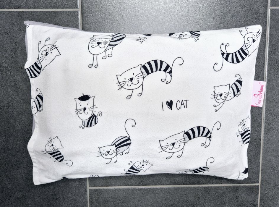 Kocyk SuperMami bawełniano-bambusowy lekki + poduszka