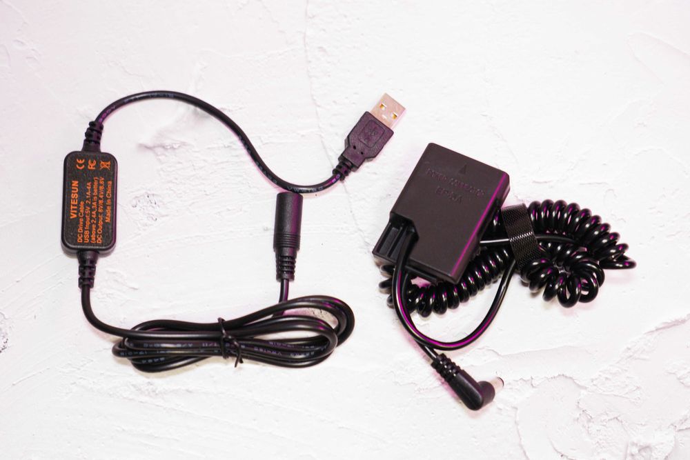 Муфта EN-EL14 + адаптер питания от USB