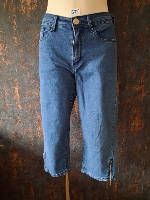 Rybaczki jeans dżinsowe rozmiar S