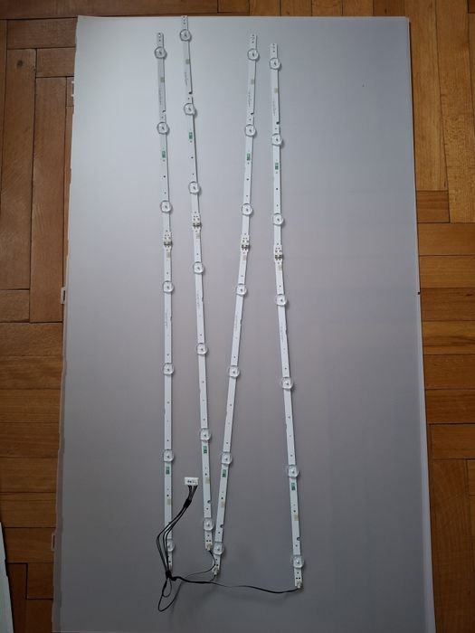 Комплектуючі для LED телевізора Samsung UE43T5300AU (розбір).
