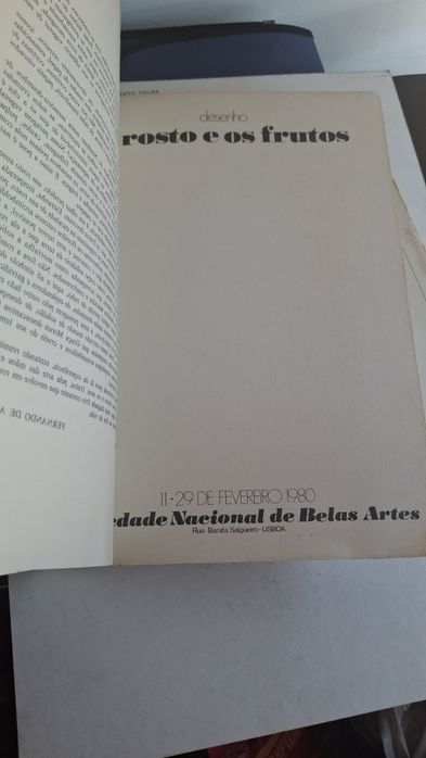 Graça Morais programa exposição belas artes 1980