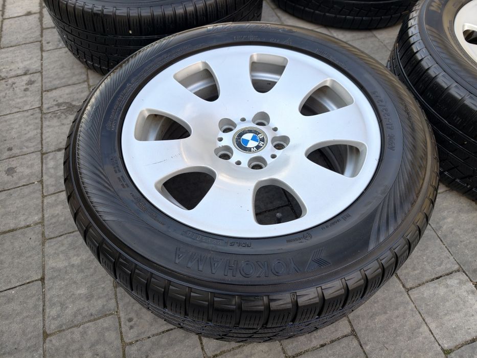 Alufelgi 5x112 17 calowe plus opony 245/55 Yokohama, Stan Db, Komplet