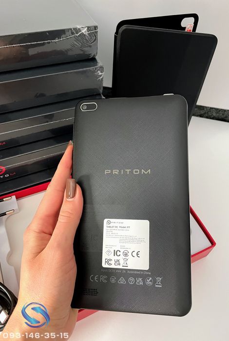 Планшет Pritom P7 Android 13 без сім для дітей дитячий новий фільм