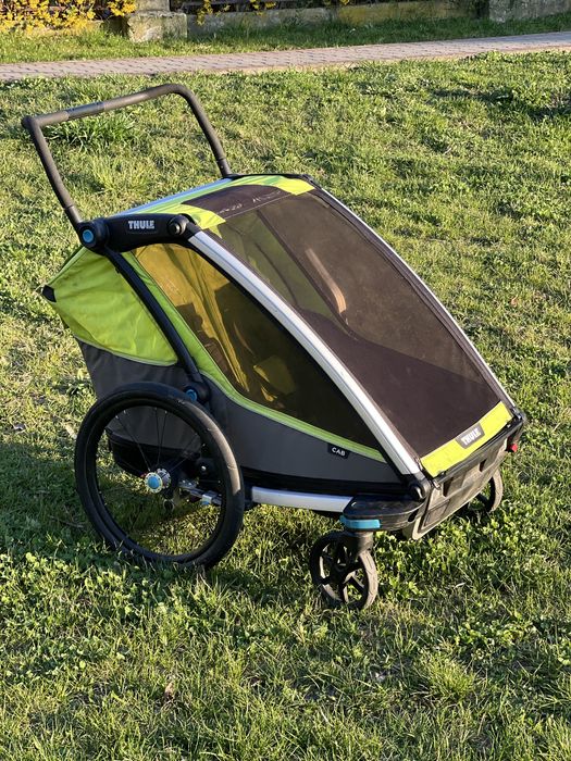 Przyczepka rowerowa Thule Cab 2 zielona