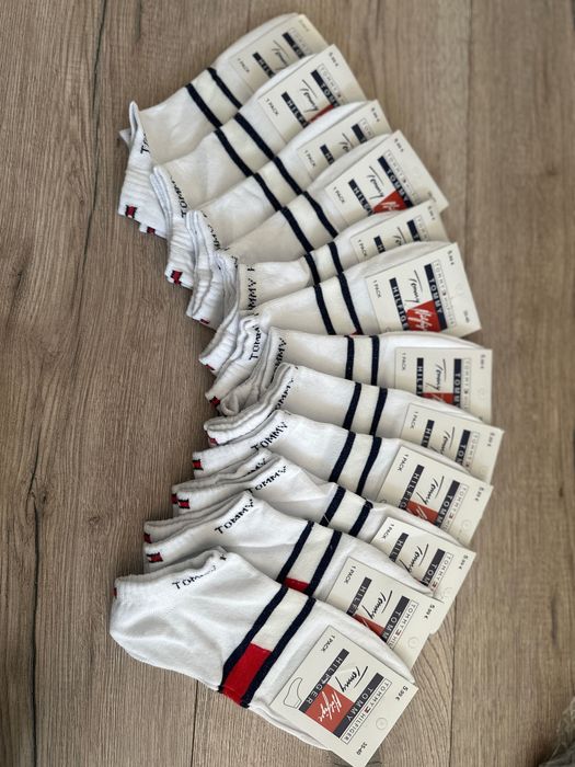 12 par skarpetki damskie Tommy