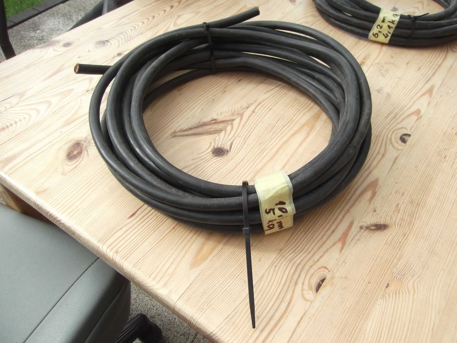 Gruby kabel miedziany w izolacji PCV