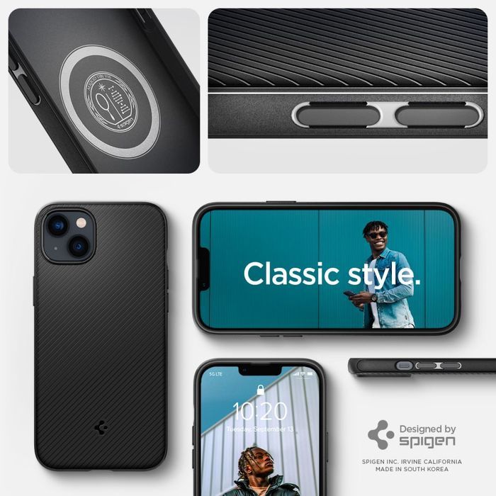 Spigen Mag armor iPhone 14 plus / 15 plus matte black