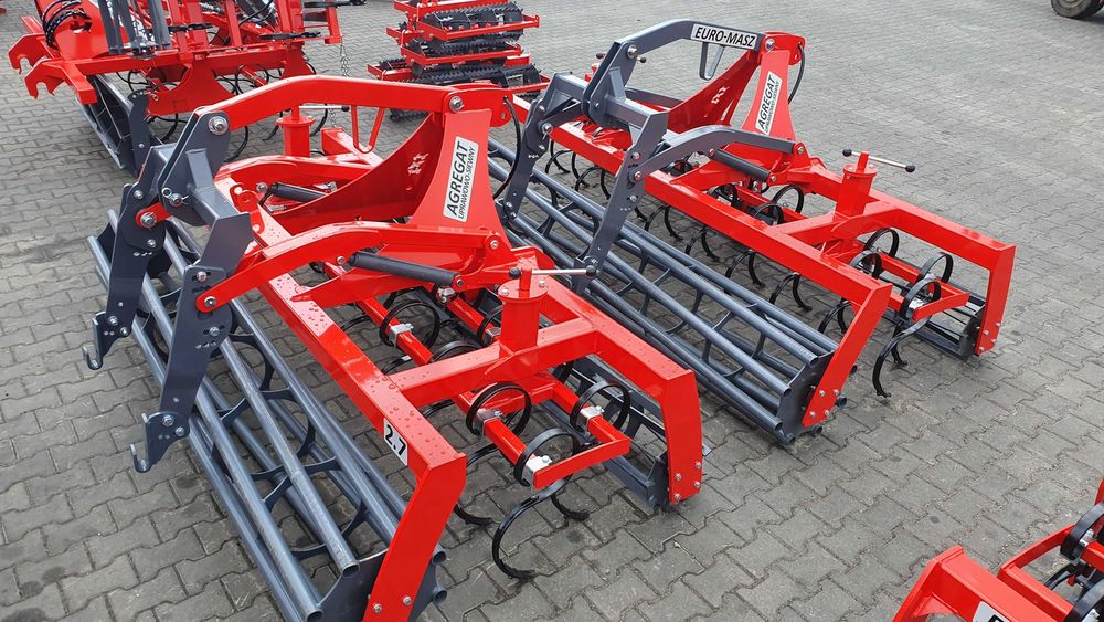 Agregat uprawowy/siewny/talerzowy/brona/Euro Masz 2,5m/2,7m/3,0m