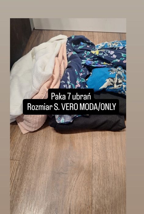 Paka ubrań damskich 7 sztuk. Super cena. Vero Moda
