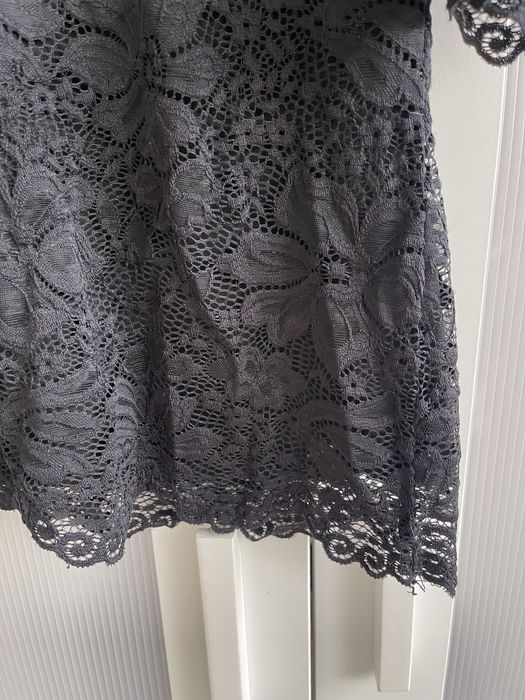 Bluzka Taranko koronkowa czarna