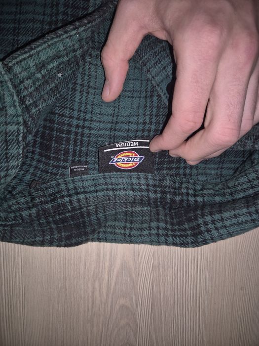 рубашка Dickes зелена