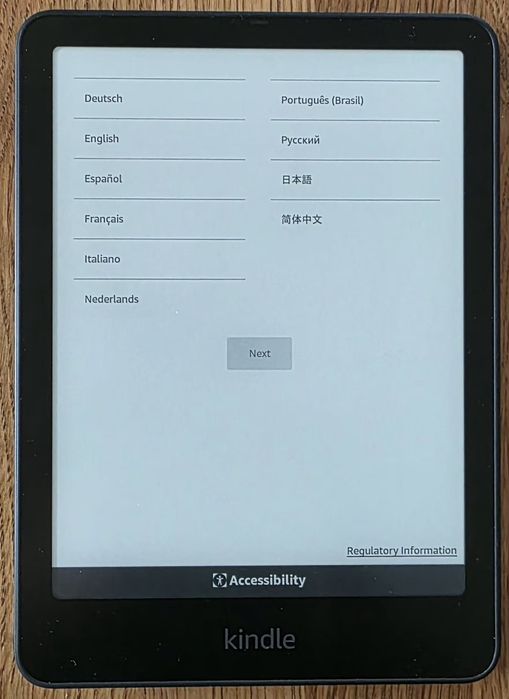 Kindle paperwhite model SA569P