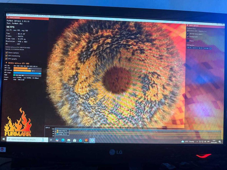 Ігровий ПК GTX 1080 8gb intel i5 9600k 16gb ssd 240gb hdd 500gb топовий системний блок комп'ютер Акція