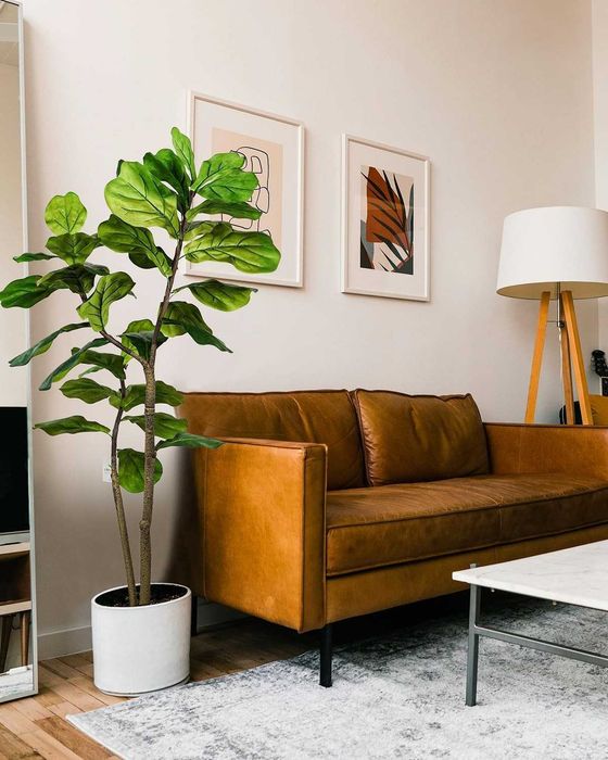 Leflos 150 cm sztuczna fikus w doniczce do wnętrz