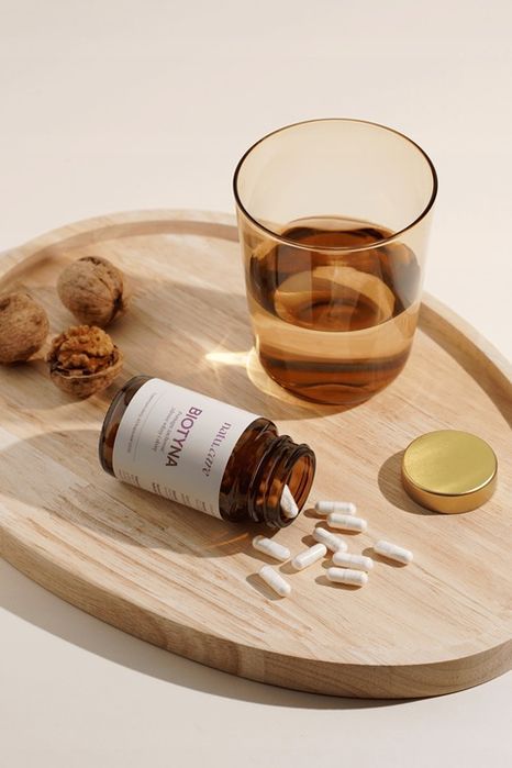 biotyna na włosy inulina witamina b7 2500 mcg g 60 kapsułek natu.care