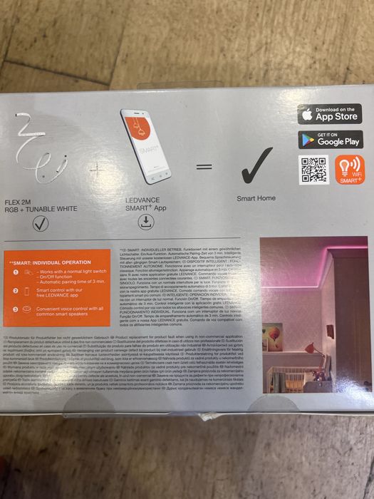 Ledvance-LED RGB+Tira c/ regulação SMART+FLEX 2m - NOVO