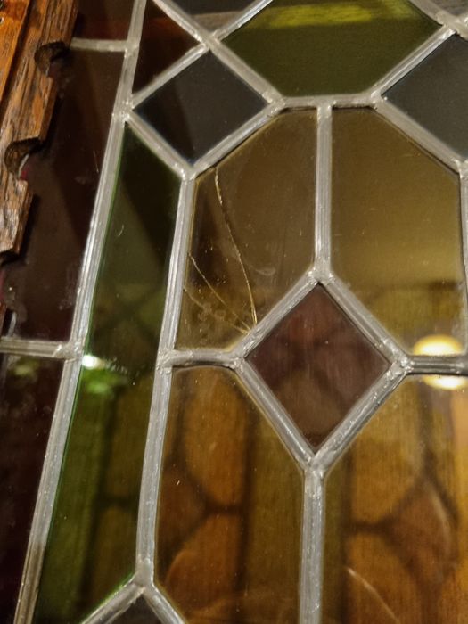 Unikatowy Kredens Witryna Eklektyczna Antyk drewniany dębowy