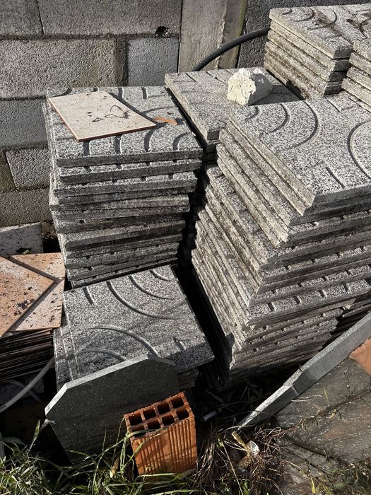 Laje de betão grande para jardim para entrada