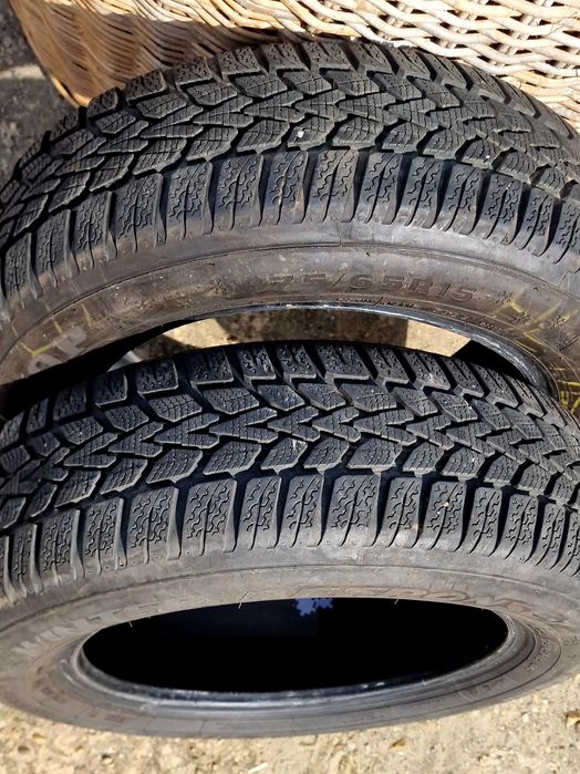 Opony zimowe dunlop r15 175/65 dwie sztuki