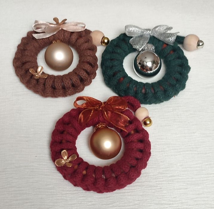 Unikatowe ozdoby świąteczne – handmade, sznurek, styl boho
